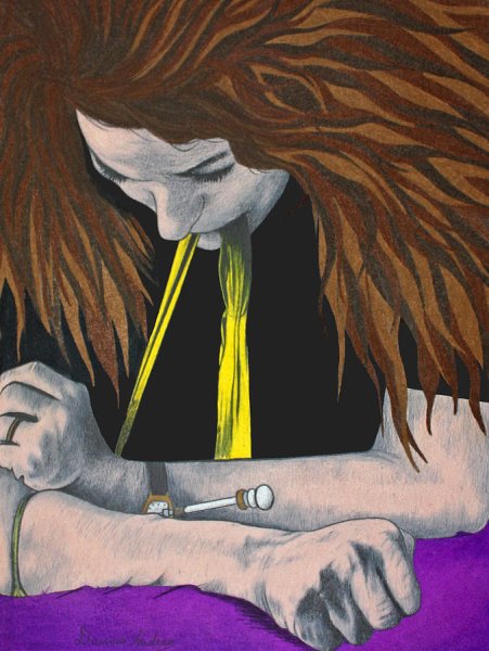 Мультяшный наркоман