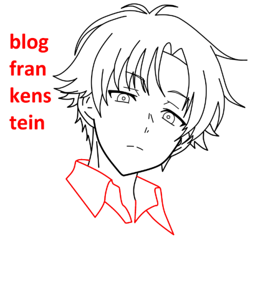 Аянокоджи рисунок карандашом