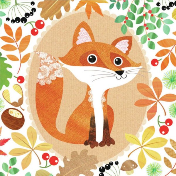 Лисята декоротивныерисунки на стену