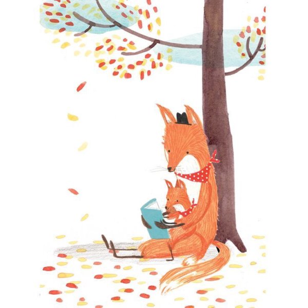 Иллюстрации с лисами