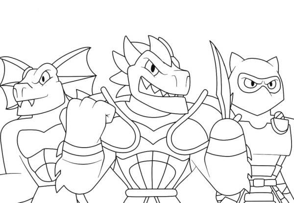 Гуджитсу раскраска