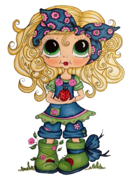 Кукла рисунок