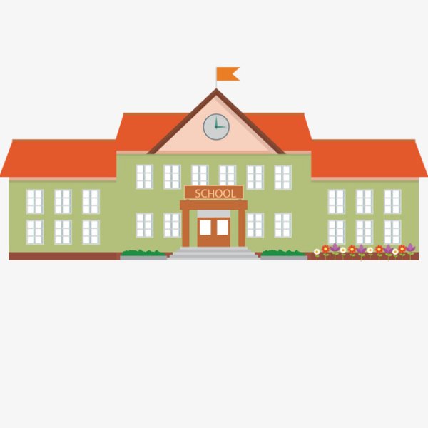 Эмблема здания школы