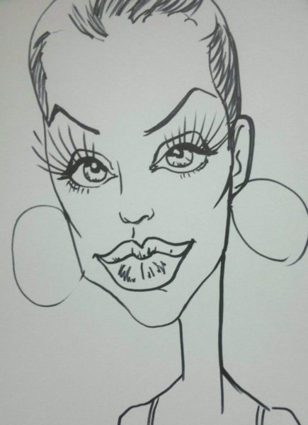 Шарж Мистер Бин