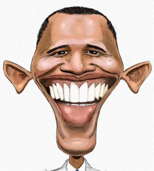 Сатирический портрет легко