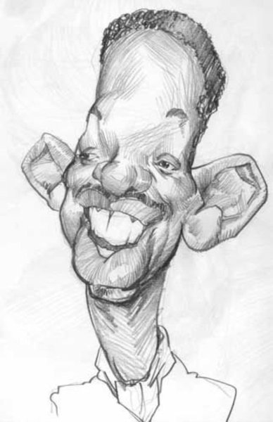 Борис Ельцин шарж