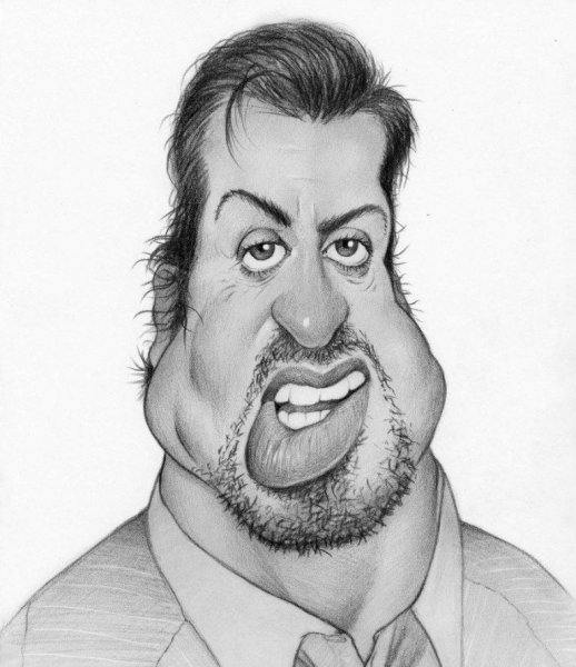 Сатирический портрет литературного героя