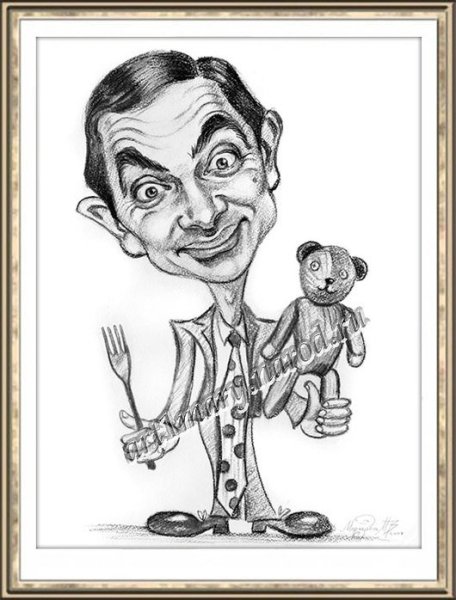 Сатирические образы в портрете