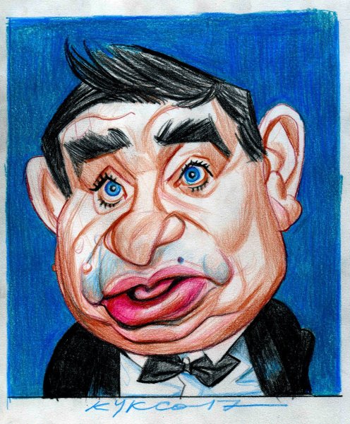 Шарж для детей карандашом