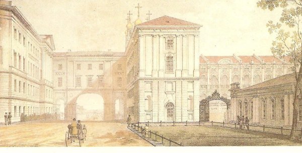 Царскосельский лицей зарисовки Пушкина