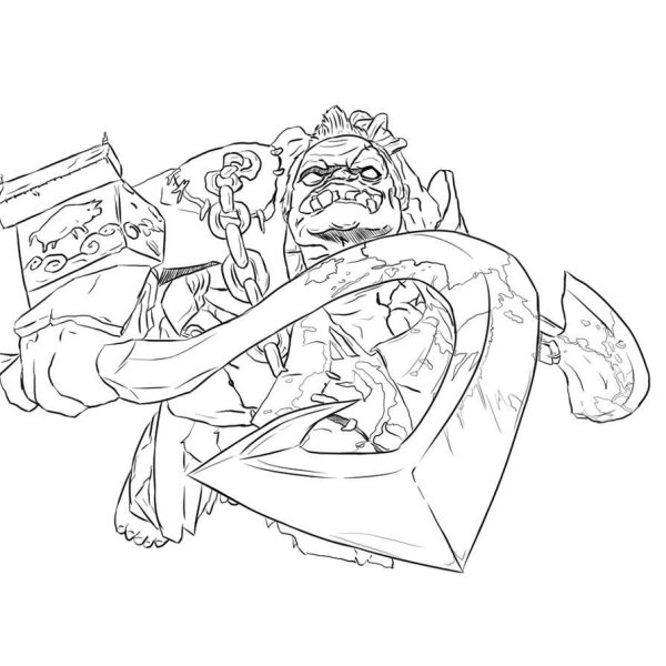 Татуировка Pudge