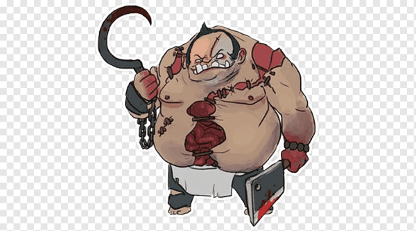 ПУДЖ из доты 2 карандашом