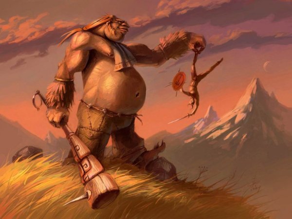 Раскраска человек камень