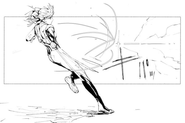 Девушка бежит референс