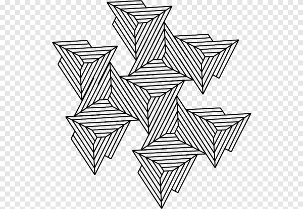 Геометрический узор в круге