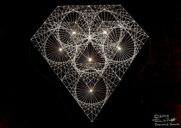 Мандала фрактал Меркурий