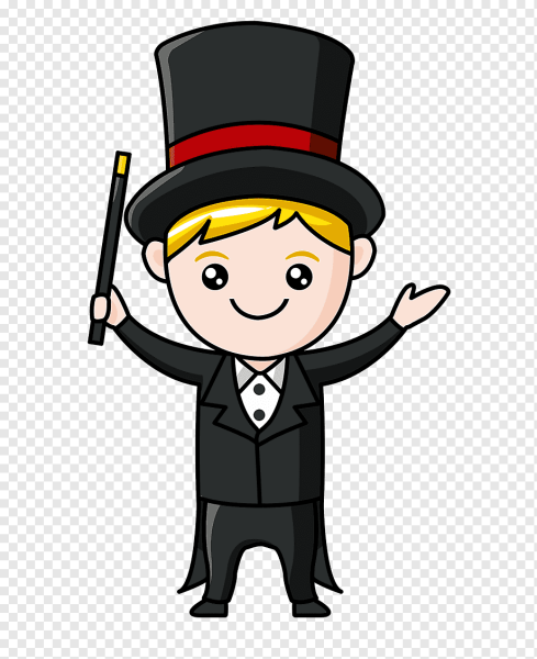 Фокусник вектор