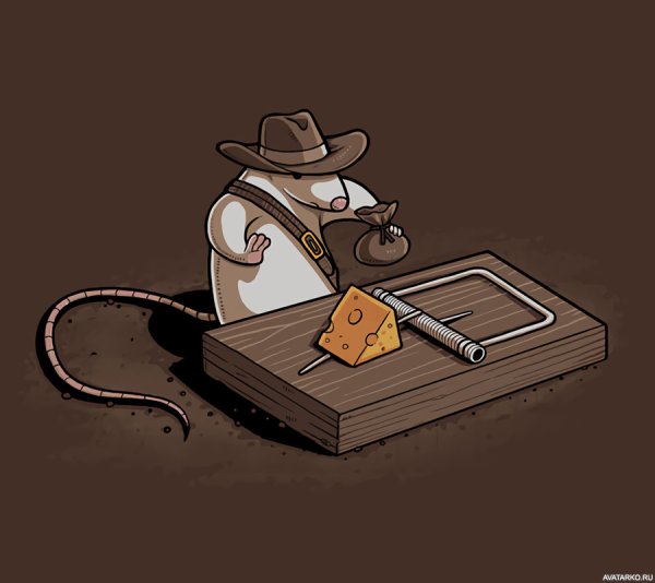 Мышь сыр мышеловка