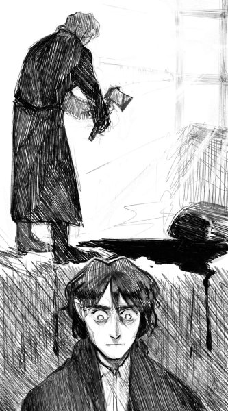 Раскольников процентщица иллюстрации