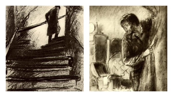 Преступление и наказание иллюстрации старуха процентщица