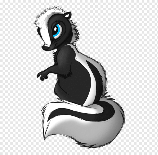 Скунс мультфильм