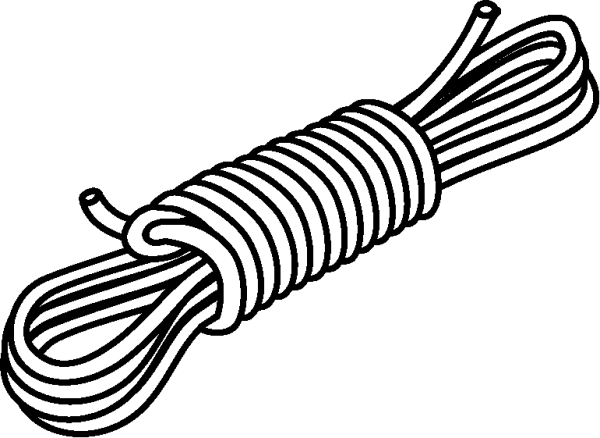 Веревка раскраска для детей