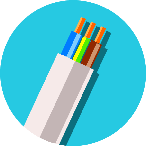 Иконка кабель и провод