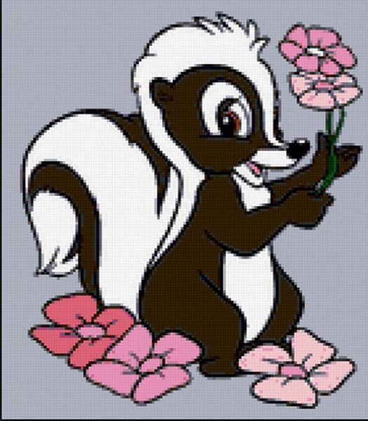 Скунс и барсук