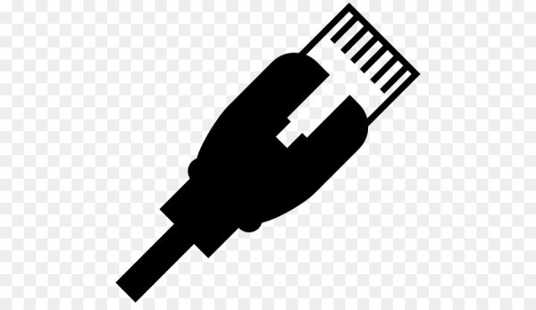 RJ 45 коннектор вектор