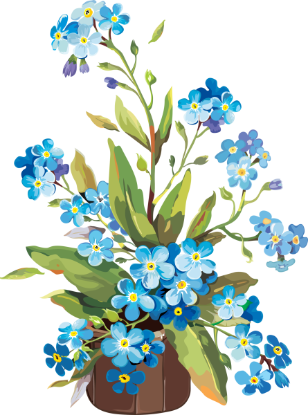 Незабудка референс