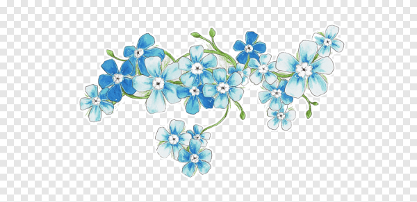 Незабудка карандашом