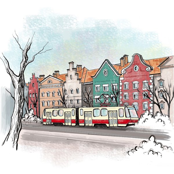 Калининград-Кенигсберг Графика