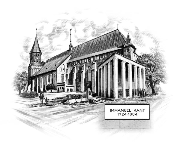 Калининград кафедральный собор Графика