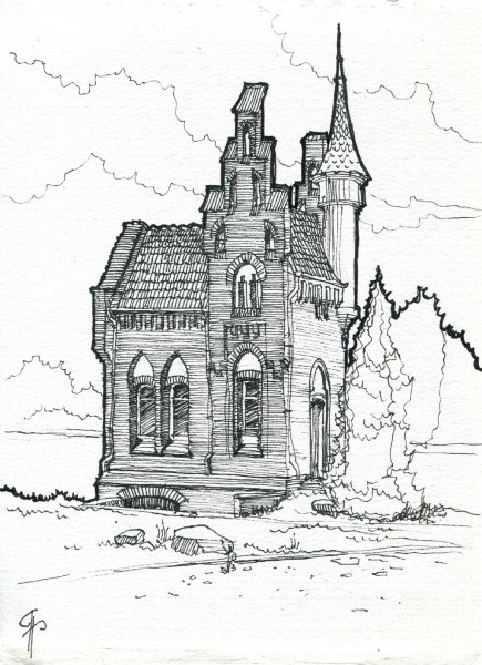 Кенигсберг замок Графика