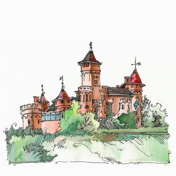 Контур кафедрального собора Калининград