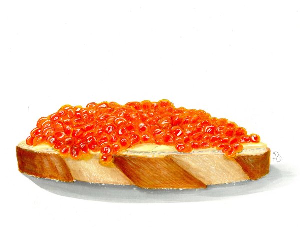 Бутерброды с икрой