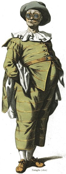 Тарталья маска комедии дель арте