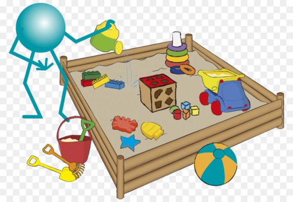 Игрушки для песочницы на прозрачном фоне