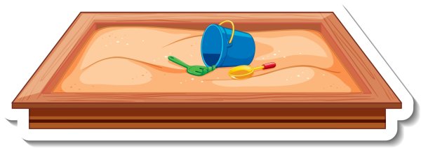 Песочница без фона