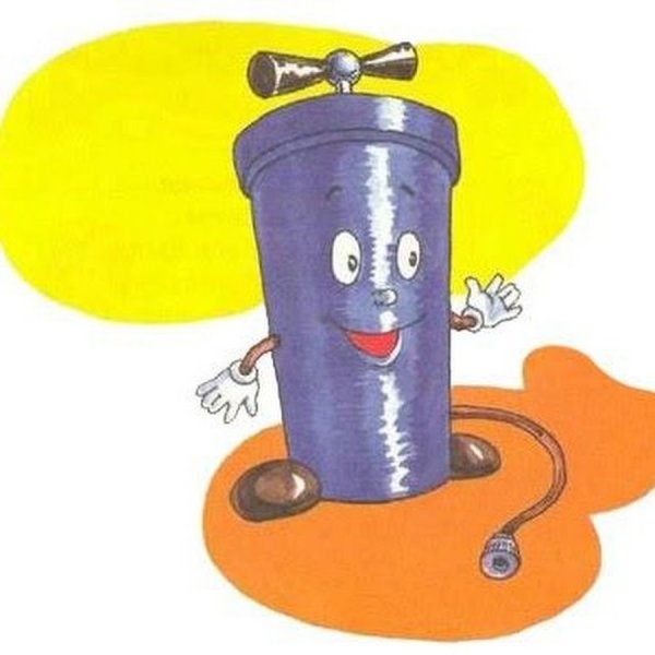 Насос нарисованный