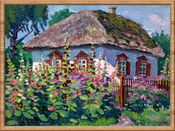 Мазанка рисунок