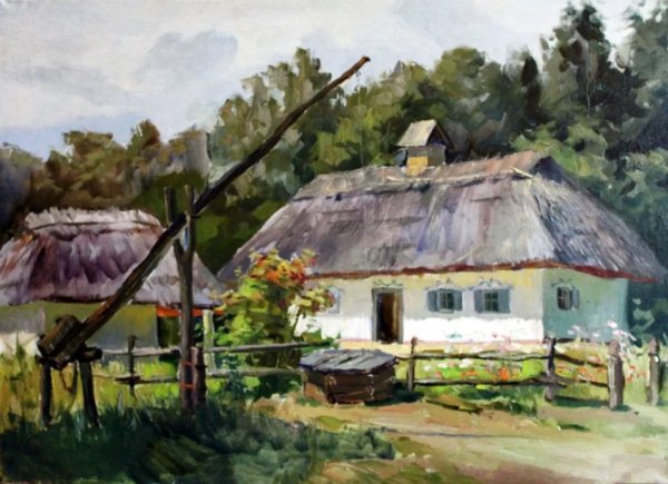 Хата рисунок