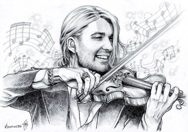 Дэвид Гарретт портрет