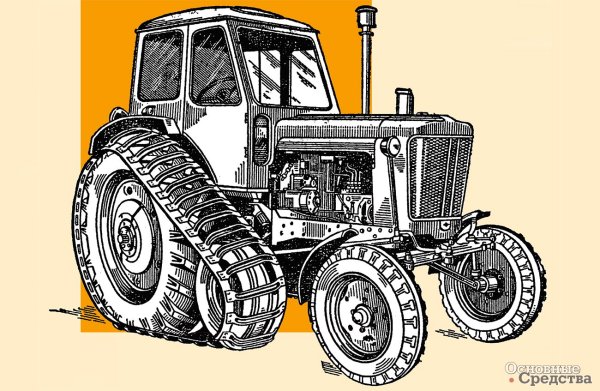 Чертеж трактора ЮМЗ 6