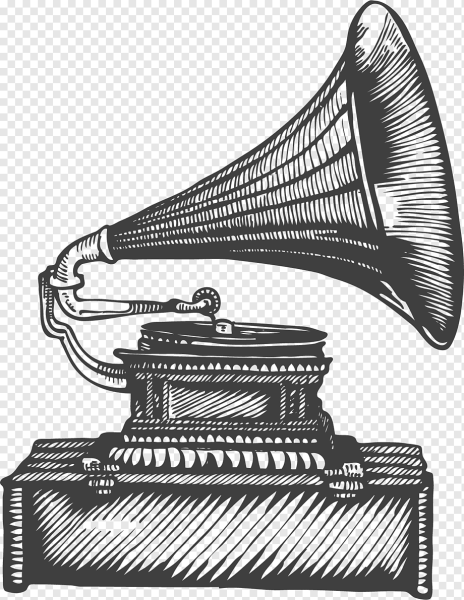 Граммофон схематично