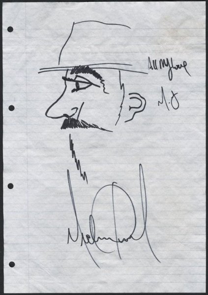 Роспись в виде лица