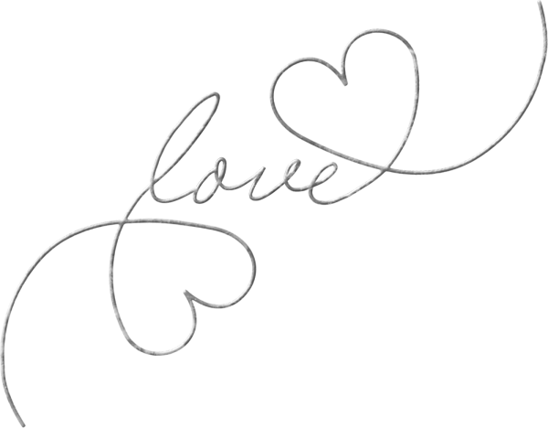 Подпись с сердечком