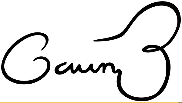 Подпись с сердечком