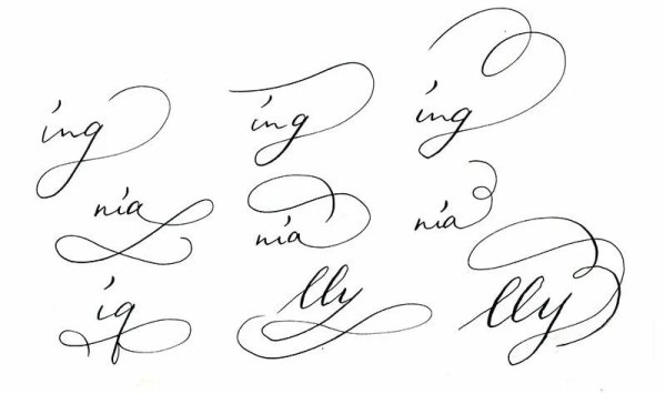 Красивая буква к для росписи