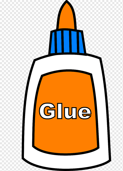 Клей нарисованный